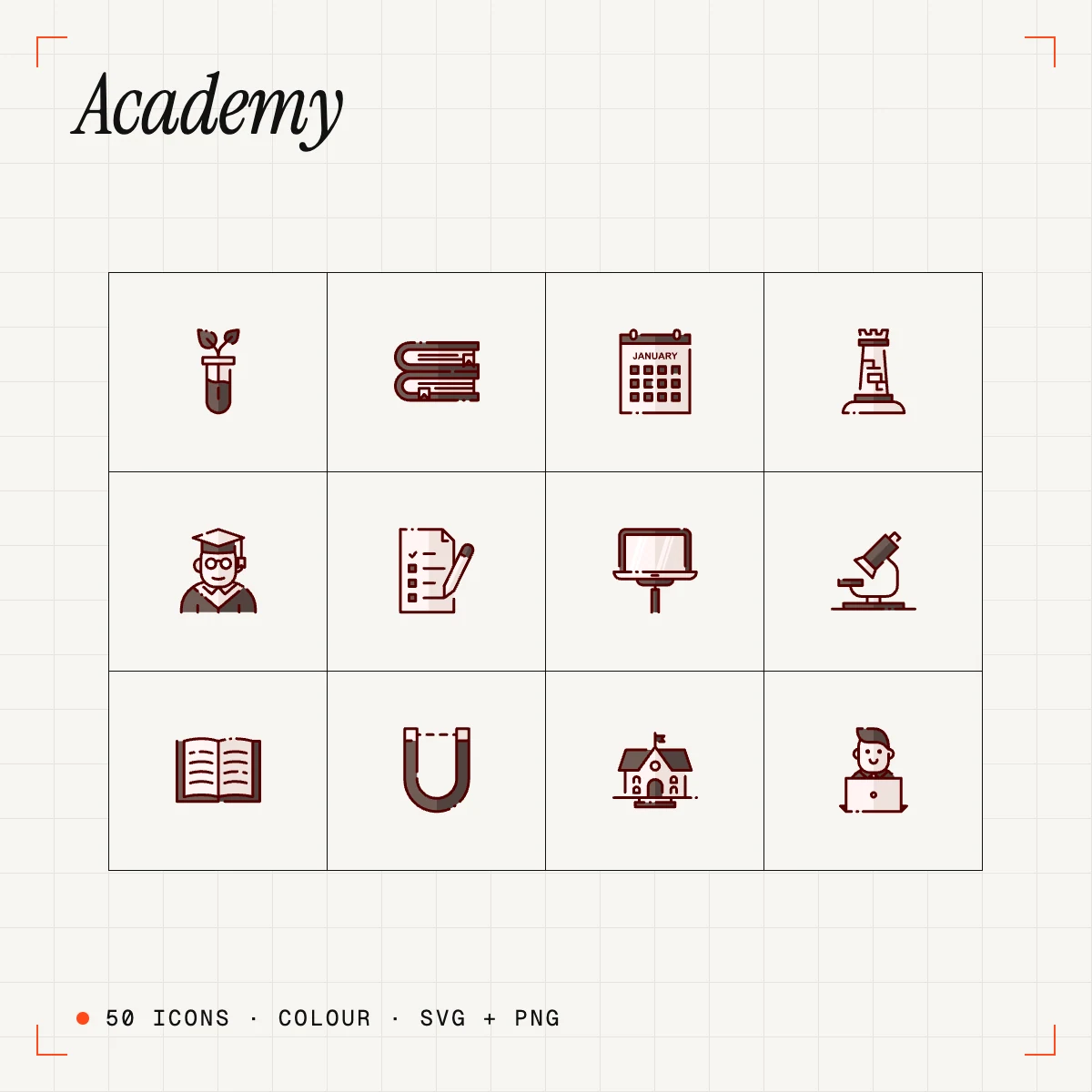 Academy Colour Icons