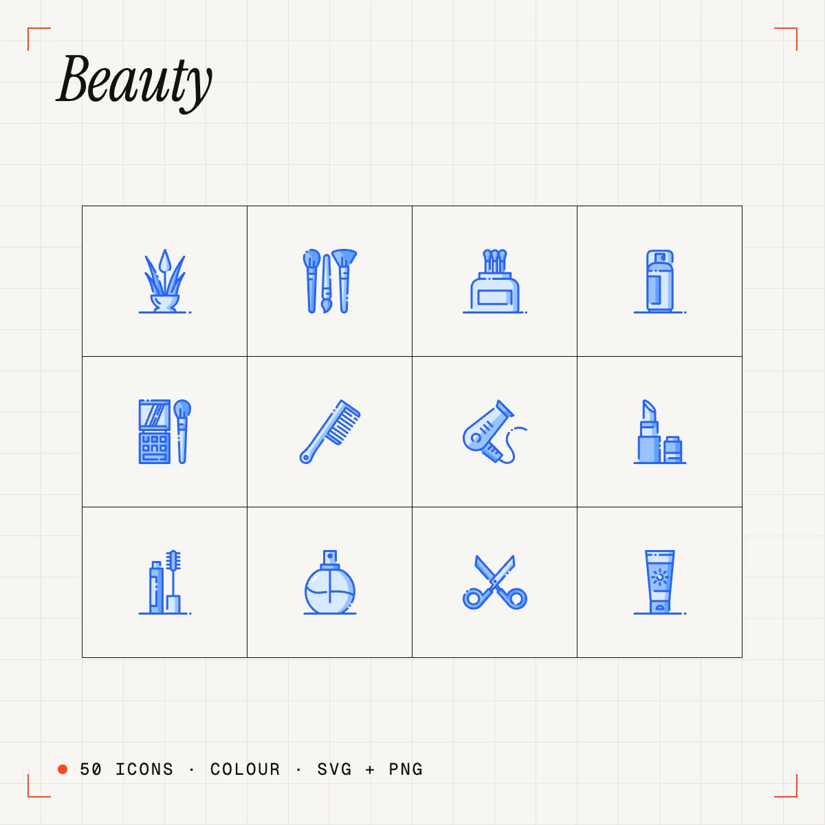 Beauty Colour Icons Vol. 1