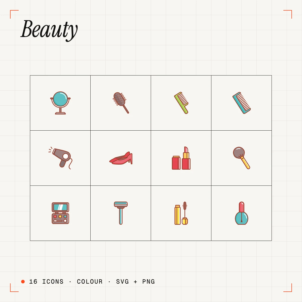 Beauty Colour Icons Vol. 2
