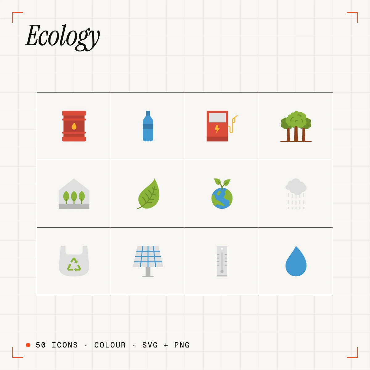 Ecology Colour Icons Vol. 1