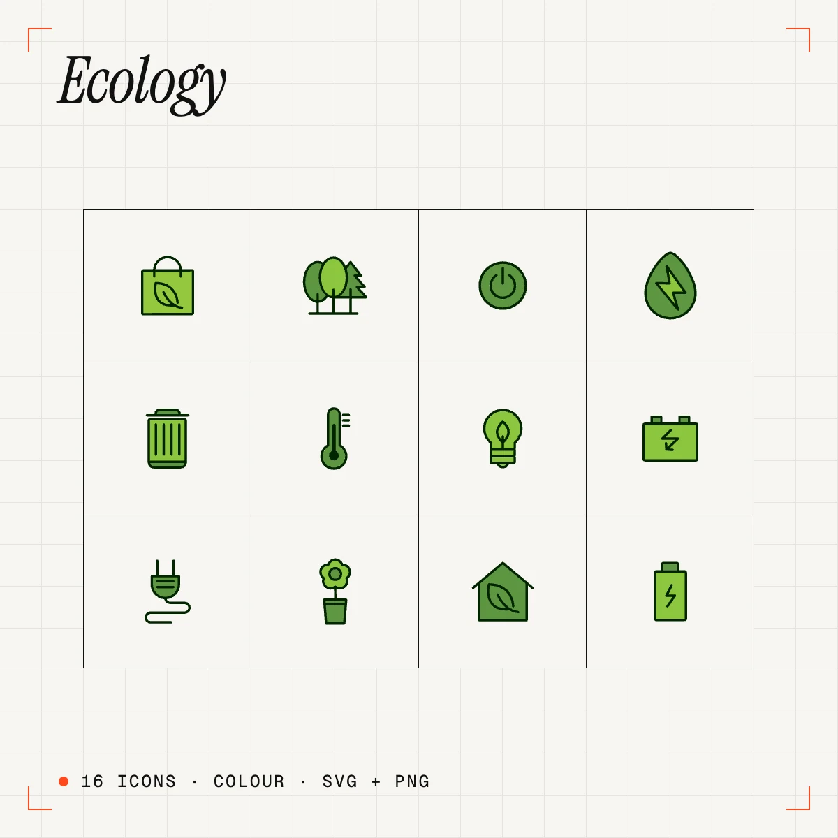Ecology Colour Icons Vol. 2